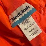 Modcloth The Bethany One-Piece Floral Halter High Waisted Swimsuit XL Orange Photo 2