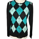 New York and Company Long Sleeve cardigan medium Blue Photo 0