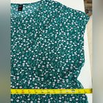 EMERY ROSE Elegant Teal Floral Midi Summer Dress size 4XL Green Photo 5