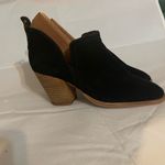 Jeffrey Campbell  Black Heeled Boots with V-Cut Design Photo 2