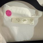 RD Style  Lace up Long Sleeve White Women’s Top Size Medium Photo 1