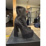 Giuseppe Zanotti  Stretch Bootie platform boots MSRP $1095 Size 36 US 6 Velvet Photo 4