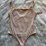 SKIMS Fits Everybody Square Neck Bodysuit Sand Size Large Photo 0