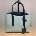 Kate Spade  Margaux satchel & matching wallet - Blue Glow/Navy Photo 1
