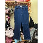 Le Jean Los Angeles Stella Flare Jeans Size 29 Dark Wash Highwaisted Charlie Gay Blue Photo 9