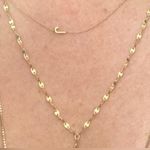 Celebrity Stylist Designed Solid Real 14k Gold Lariat Necklace Holiday Gift! Photo 8