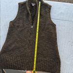 J JILL WIMEBS SMALLBrown Sleeveless Zip Photo 3