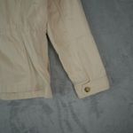 Lauren Ralph Lauren Jacket Womens XL Beige Herringbone Military Utility Cotton Photo 14