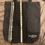 Botkier Black Cotton Tote Bag Reusable Shopper Photo 5