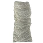 Naked Wardrobe Skirt Womens Small Off White Ruched Tube Bodycon Midi Photo 1