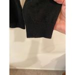 Sézane Sezane High Neck Shoulder Button Tab Jacob Jumper Sweater Black Women's Size XXL Photo 5