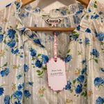 Nanette Lepore NWT  Floral Button Down Blouse Photo 6