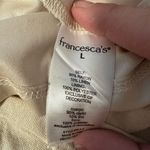 Audrey Parks for Francescas Cream Linen Blend Mini Dress Size L Preppy Rush Size L Photo 4