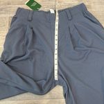 Halara  NWT Flex High Waisted Pocket Wide Leg Waffle Pants Blue Q46 Photo 8