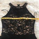 Morgan & Co . Black/Nude halter Skater dress size 9/10 Photo 1