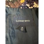 Lands' End  Light Jacket Womens Medium Primaloft Floral Quilted Full Zip Pockets Photo 6