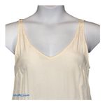 AQUA NWT Sequin Skirt Party Cocktail Dress Cream/White Size M | Festive Holiday Photo 3