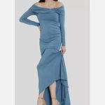 Motherhood Maternity NWT  Off-Shoulder Maternity Photoshoot Gown/Dress Photo 9