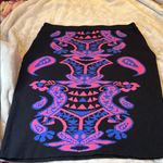 Allison Brittney  Purple and Black Skirt Photo 2