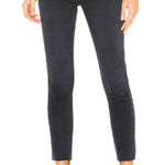 RE/DONE  Originals High Rise Ankle Crop Faded Black Sz‎ 27 Photo 0