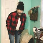 Universal Threads Universal Thread Red Black Buffalo Plaid Puffer Jacket Water Resistant Size S‎ Photo 5