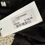 Sandro  Paris black semi-sheer open back top size 2 NWT Photo 9