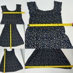 Brandy Melville Caley Dress Off The Shoulder Navy Floral Photo 8