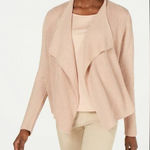 Eileen Fisher Women’s Organic Linen Blend Knit Draped Front Cardigan Sweater S Photo 0