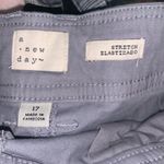 A New Day Grey Stretch Summer Khaki Shorts Photo 5