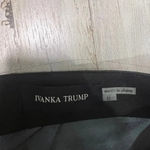 Ivanka Trump Women's Size 8 Black Faux Leather Panel Ankle Leggings Pants Photo 1