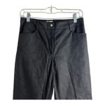 Como Sport Casual Embroidered Pant Size 4 Black Photo 2