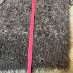 Free People  light as a feather fuzzy gray hoodie soft sz XS oversized cut Photo 9