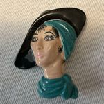 Vintage 80s sophisticated lady brooch Photo 1