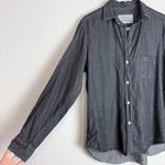 Grayson The Hero Button Up‎ Frank & Eileen Washed Black Size 2 (Small) Photo 5