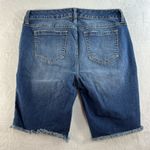 Torrid Sz 10 Shorts Mid Rise Cut Off Jean 9” Jorts Long Bermuda Grunge Grunge Photo 10