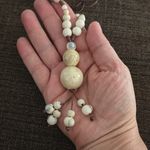 Bohemian Style‎ Handcrafted Ceramic Sweater Necklace Adjustable String Brown Photo 9