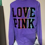 PINK - Victoria's Secret  Sweater Sweatshirt Rainbow​​​ Photo 2