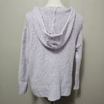 American Eagle  Lavender Jegging Hooded Sweater Size Small Photo 3