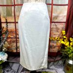 Zac Posen  Midi Skirt Vanilla size 10 Photo 6