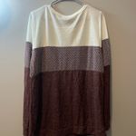 Pink Clover  White Knit Top Photo 4
