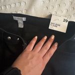 Forever 21 Silver Studded Flare Jeans Photo 3