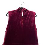 REVELRY Beck Velvet Dress Plus Size 22 Burgandy Ruched Formal Bridesmaid NWT Red Photo 10
