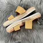 EUC Matisse Yellow Strappy Sandal Slides sz 7 Photo 5