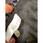 Ecru Velvet Boho Tank Top Medium – Floral Burnout Camisole Goth Romantic Peasant Photo 8