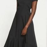Universal Standard Jenna Poplin Dress Black NWT Photo 0