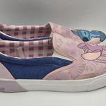 Disney Women's Size 10 Stitch Angel Slip On Casual Shoe Pink Blue Lilo & Stitch Photo 4