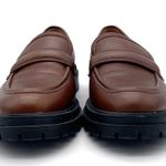 Madewell  The Bradley Lugsole Loafer English Saddle Brown Leather Women’s Size 9 Photo 5