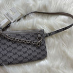 Michael Kors  Women's Gray MK Logo Belt Bag Adjustable Sophisticated‎ Style Sm Photo 0