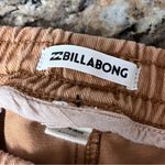 Billabong  Coast Line Denim Shorts S Tan Orange Low Rise Frayed Hem Beach Coastal Photo 7