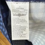 Banana Republic  Size 4‎ Bi-Stretch Racer-Neck Sheath Dress Blue Gingham Summer Photo 8